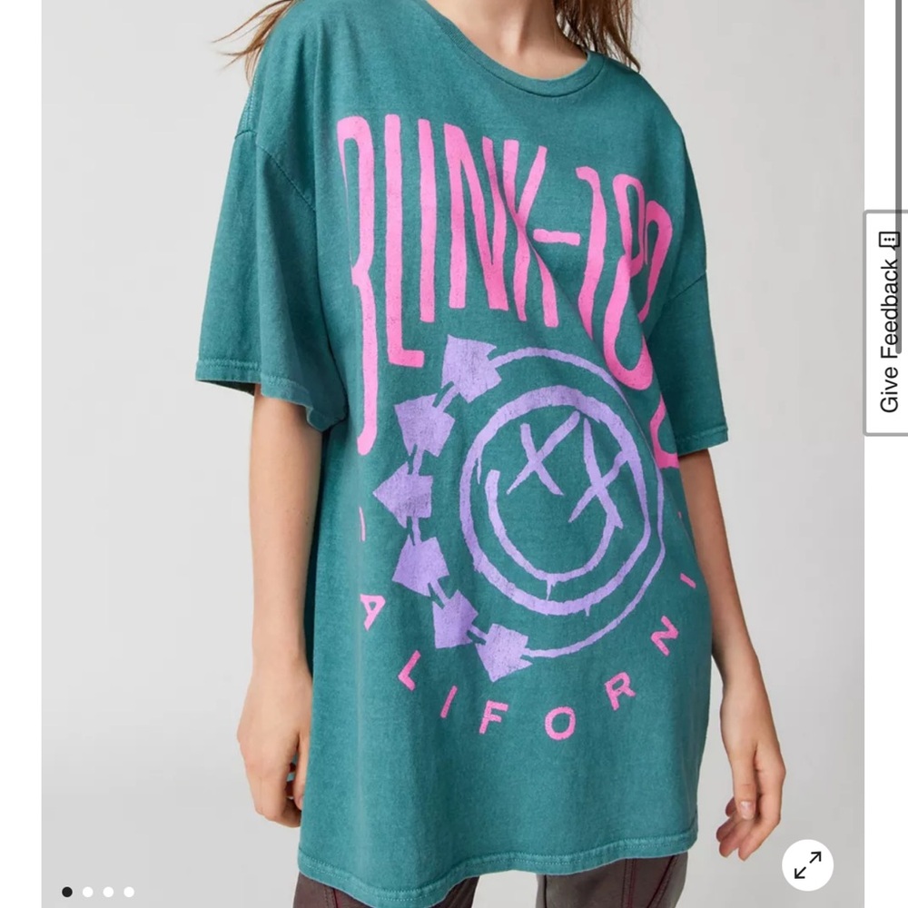 Urban Outfitters Blink 182 T-Shirt Dress